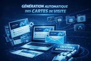 Génération carte de visite automatique